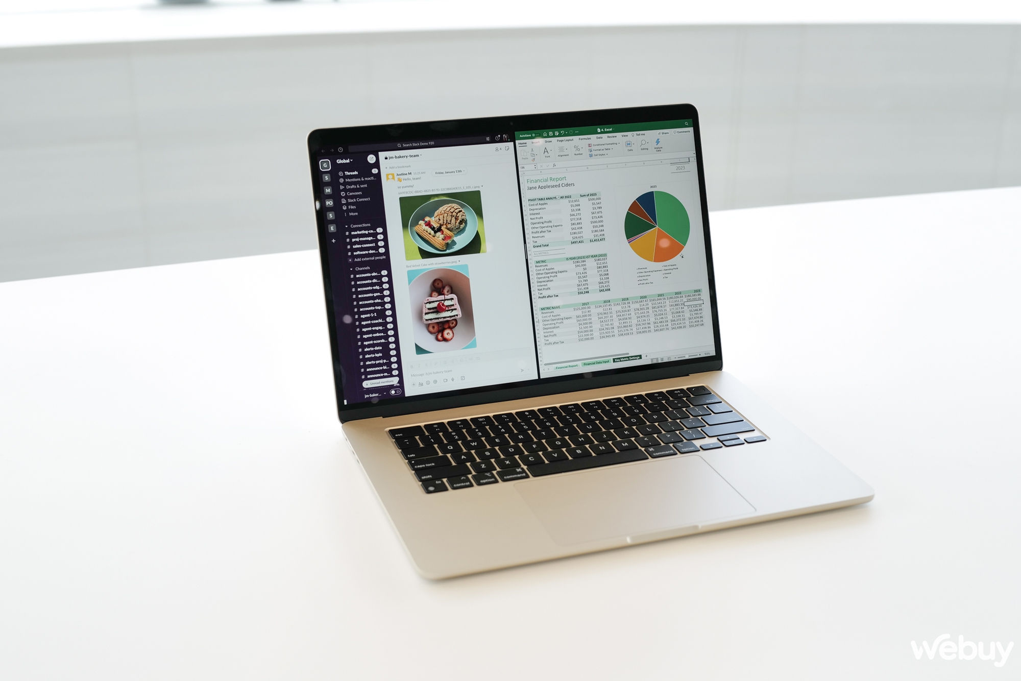 Ảnh thực tế chiếc MacBook 15
                      inch mỏng nhẹ nhất của Apple, giá chính hãng chỉ 32,99 triệu đồng - Ảnh 15.