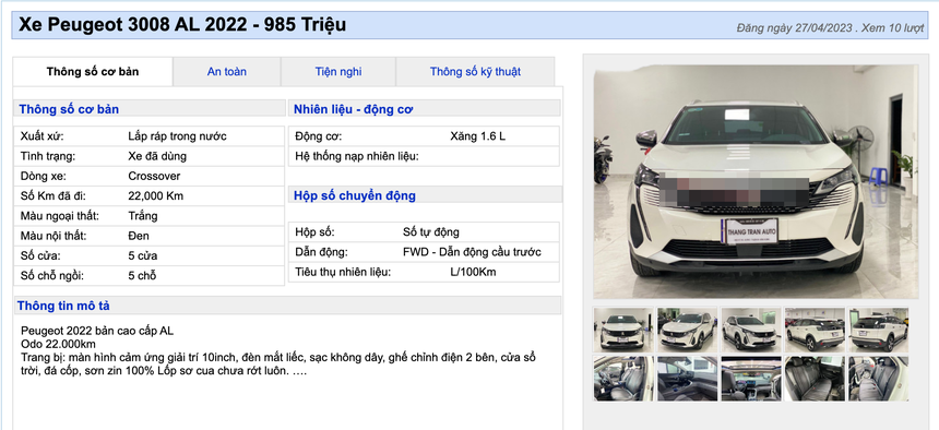 Peugeot 3008 anh 1
